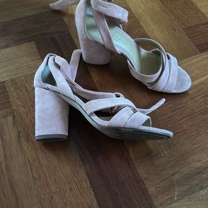 Women's Splendid Suede Pink Sandals
